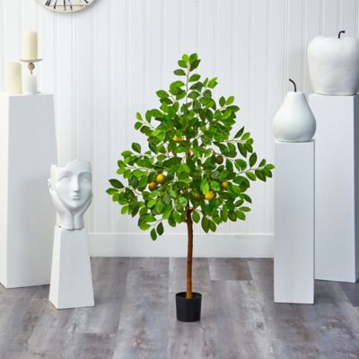 Image showing  4 ft. Artificial Lemon Tree
