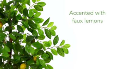 Image showing  4 ft. Artificial Lemon Tree
