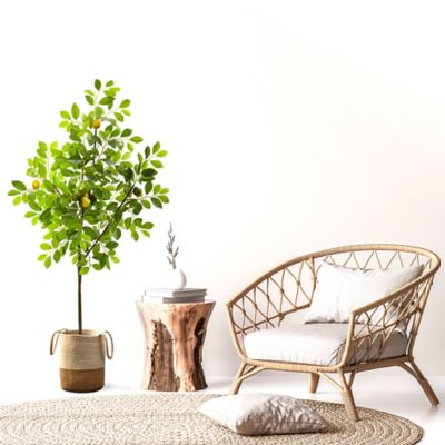 Image showing  61 in. Artificial Lemon Tree