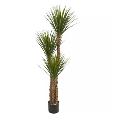 57" Almost Natural Artificial Yucca Tree Artificial Plants & Flowers