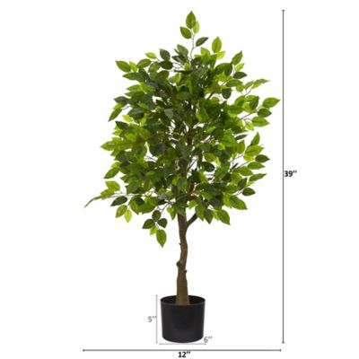 Image showing  39 in. Artificial Ficus Tree