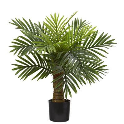 Nearly Natural 26 in. Robellini Artificial Palm Tree