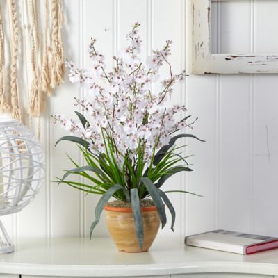 Image showing  26 in. Silk Dancing Lady Orchid Arrangement