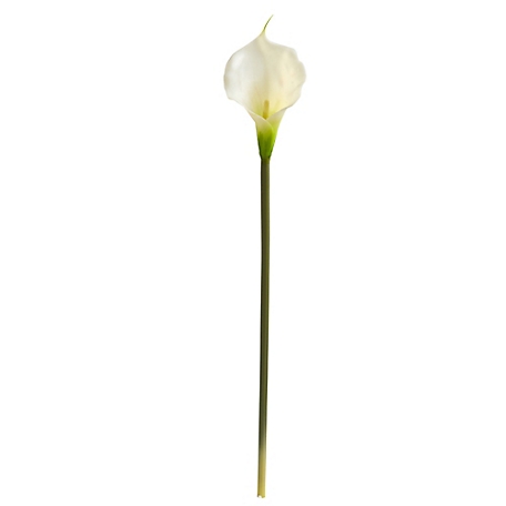 Nearly Natural 28 in. Calla Lily Artificial Flowers, 12-Pack