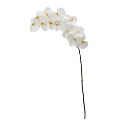 Nearly Natural 44 in. Artificial Phalaenopsis Orchid Flowers, 3-Pack