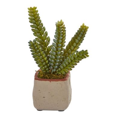 Image showing  6 in. Artificial Succulent Plants, 4-Pack