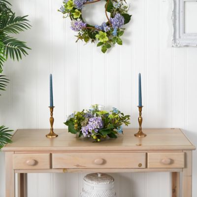 Image showing  6 in. Hydrangea Candelabrum Centerpiece