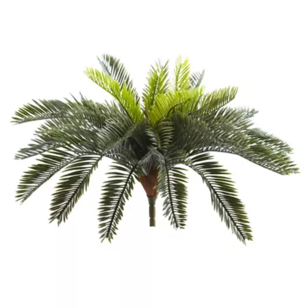 Nearly Natural 13 in Artificial Cycas Plants Pack of 2 Artificial Plants & Flowers