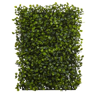 Image showing  12 in. x 10 in. Artificial Boxwood Mats, 12 pc.