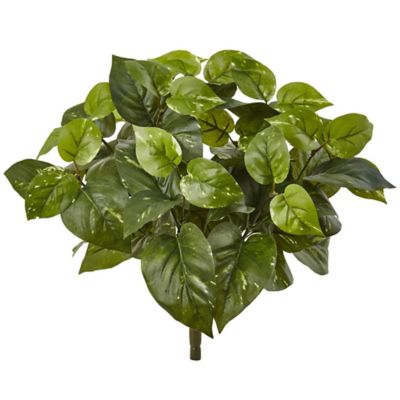 Image showing  16 in. Artificial Pothos Plants, 6 pc.