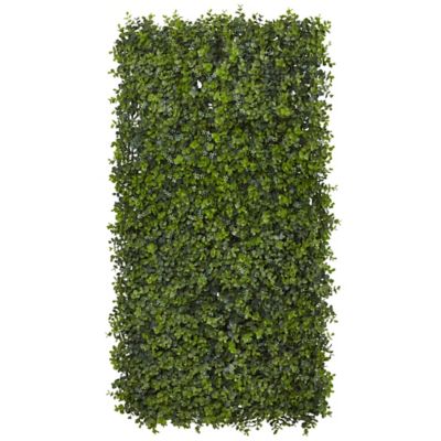 Nearly Natural 12 in. x 12 in. Artificial Eucalyptus Mats, 8 pc.