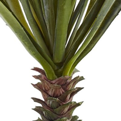 Image showing  23 in. Artificial Spiky Agave Succulent Plants, 2 pc.