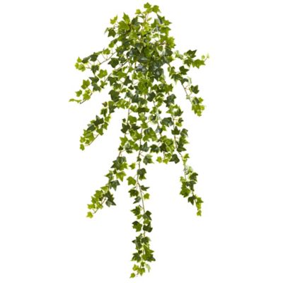 Nearly Natural 35 in. Ivy Artificial Hanging Plants, 4-Pack