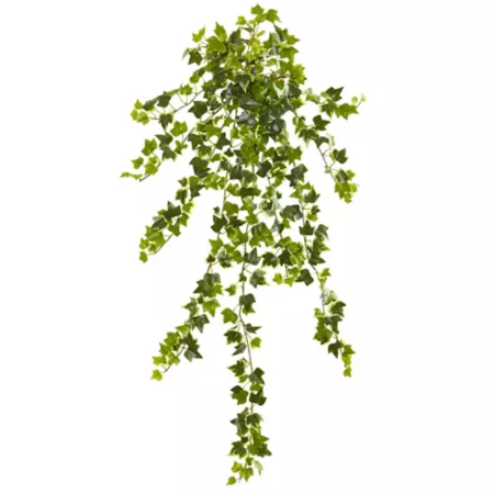 Nearly Natural 35 in Artificial Hanging Ivy Plants Pack of 4 Artificial Plants & Flowers