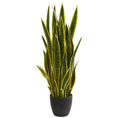 Nearly Natural 38 in. Artificial Sansevieria Plant, 6350-YL
