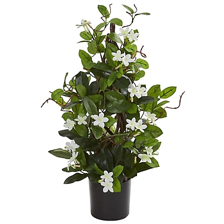 Nearly Natural 24 in. Stephanotis Artificial Climbing Plant