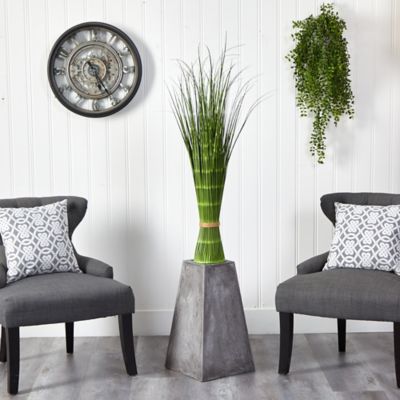 Image showing  40 in. Artificial Onion Grass Plant