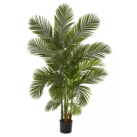 Nearly Natural 6 ft Artificial Areca Palm Tree Artificial Plants & Flowers