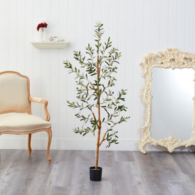 Image showing  4.5 ft. Artificial Olive Tree