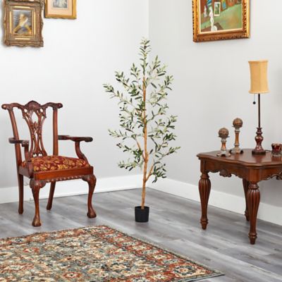 Image showing  4.5 ft. Artificial Olive Tree