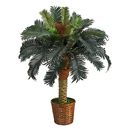 Nearly Natural 3 ft. Sago Palm Artificial Tree