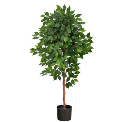 Nearly Natural 4 ft. Ficus Artificial Tree