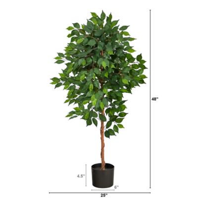 Image showing  4 ft. Artificial Ficus Tree