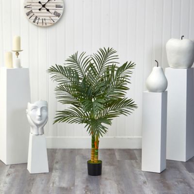 Image showing  4 ft. Artificial Golden Cane Palm Tree, T2017