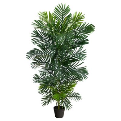 Nearly Natural 5 ft. Indoor/Outdoor UV-Resistant Areca Artificial Palm Tree