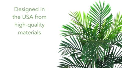 Image showing  5 ft. Indoor/Outdoor UV-Resistant Areca Artificial Palm Tree