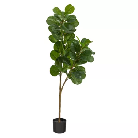 Nearly Natural 5.5 ft Artificial Fiddle Leaf Fig Tree Artificial Plants & Flowers