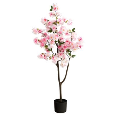 Nearly Natural 4 ft. Cherry Blossom Artificial Tree