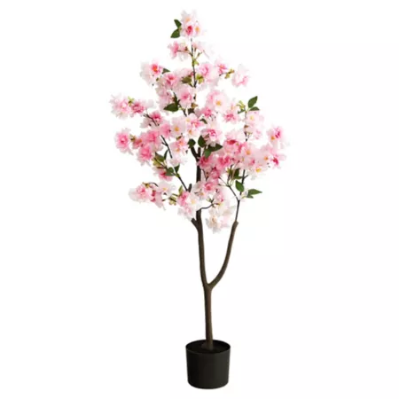 Nearly Natural 4-Foot Artificial Cherry Blossom Tree Artificial Plants & Flowers