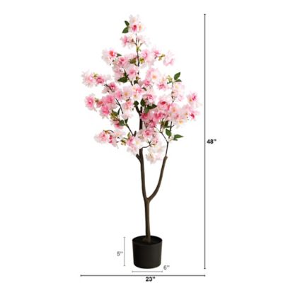 Image showing  4 ft. Artificial Cherry Blossom Tree