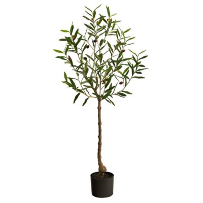 Nearly Natural 4 ft. Olive Artificial Tree