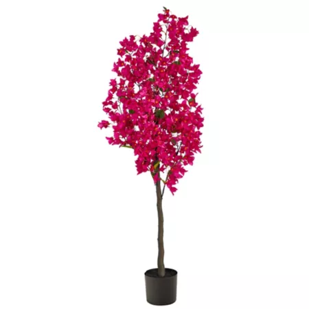 5 Foot Almost Natural Artificial Bougainvillea Tree Artificial Plants & Flowers