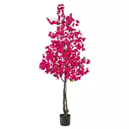 6 ft Almost Natural Artificial Bougainvillea Tree Artificial Plants & Flowers