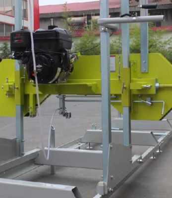 Image showing  Gas-Powered Saw Mill with Briggs & Stratton Engine