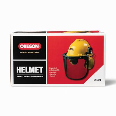 Oregon Chainsaw Safety Helmet Combination, Includes Helmet, Visor and Ear Protection