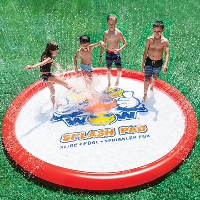 WOW Watersports Splash Pad 10 ft. - Smile Face, 21-2040