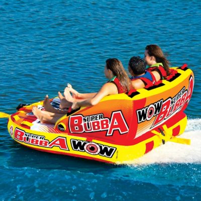Image showing  Super Bubba Hi Vis 3-Person Towable Tube