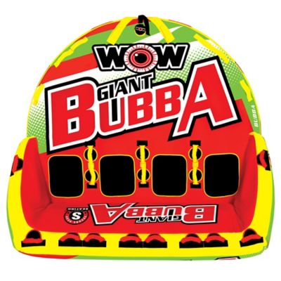 Image showing 2 th WOW Watersports 4-Person Giant Bubba, Hi Vis