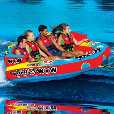 WOW Watersports Bingo 1-4 Person Cockpit Towable