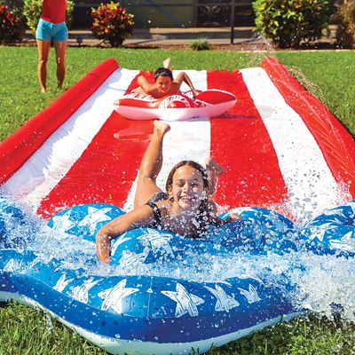 Image showing  Americana Stars & Stripes Super Slide
