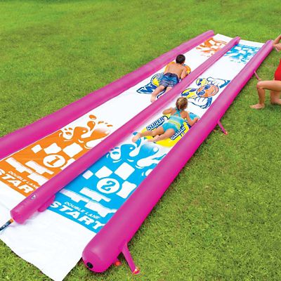 Image showing  Double Lane Water Slide