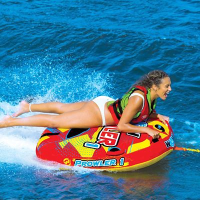 Image showing  Prowler 1-Person Starter Kit with 12V Pump and 1K Tow Rope