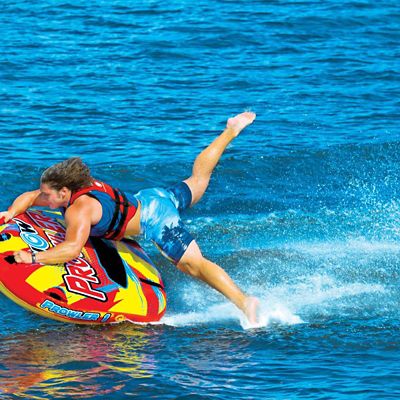 Image showing  Prowler 1-Person Starter Kit with 12V Pump and 1K Tow Rope