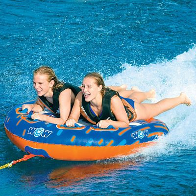 WOW Watersports Nova 2P Towable Deck Tube, 22-WTO-3984