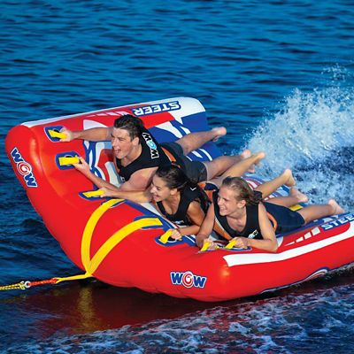 WOW Watersports Power Steer 3P Steerable Deck Tube, 22-WTO-3975