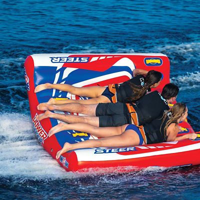 Image showing  Power Steer 3-Person Steerable Deck Tube